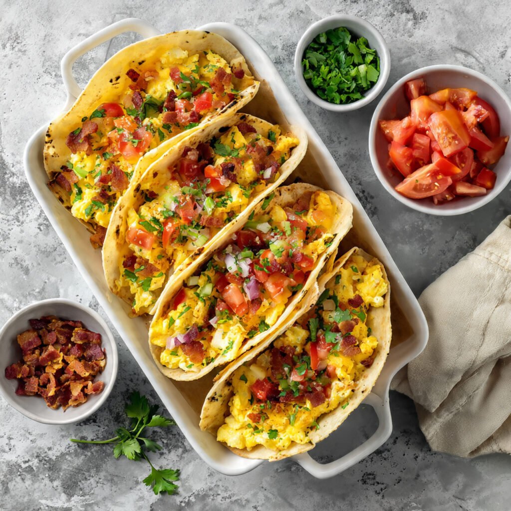 Baked Breakfast Tacos
