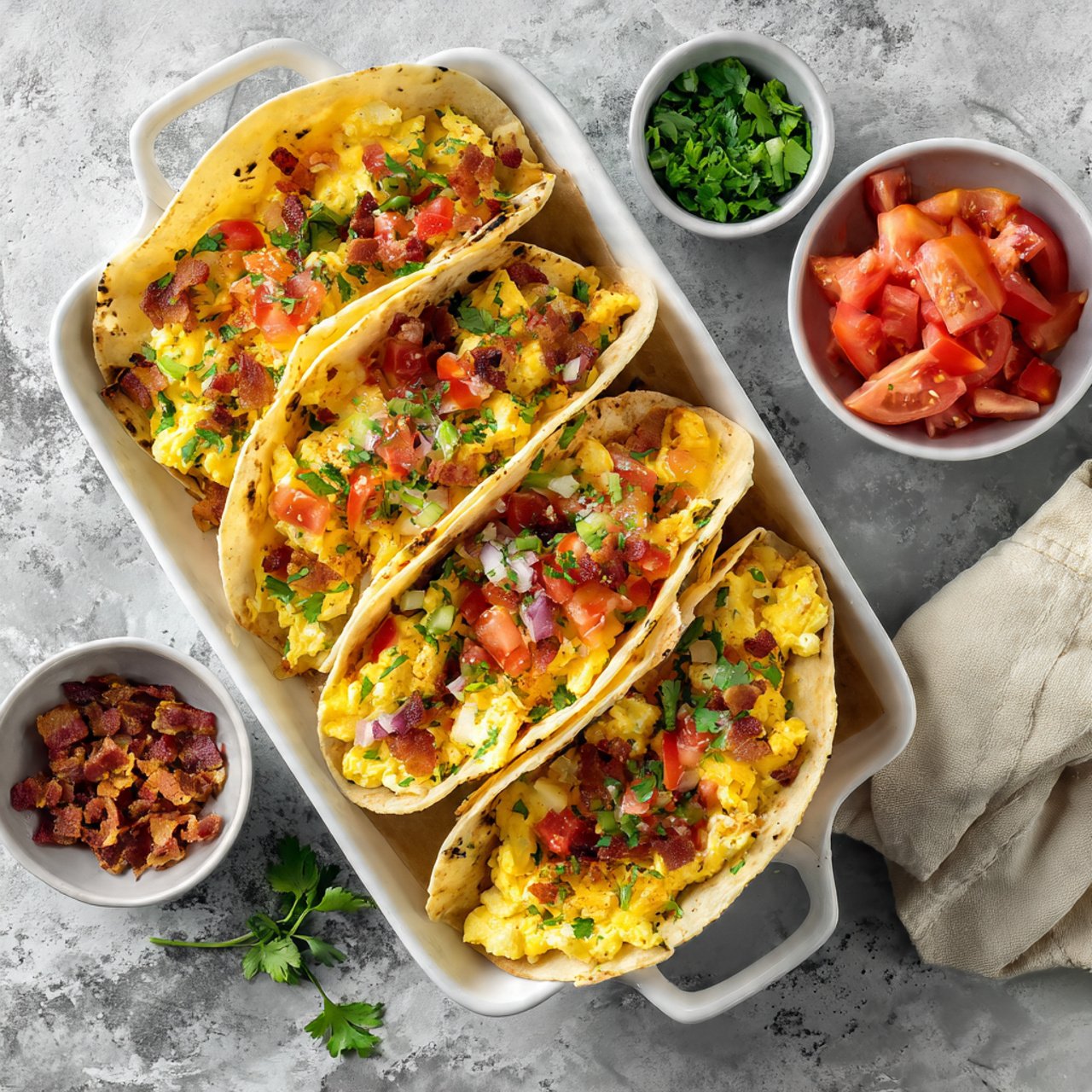 Baked Breakfast Tacos
