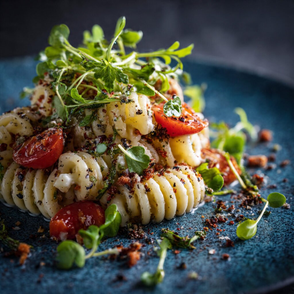 healthy caprese pasta salad meal prep idea