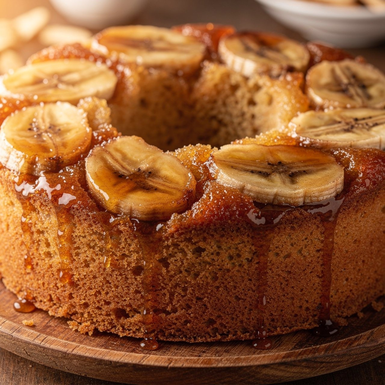 Banana Upside Down Cake