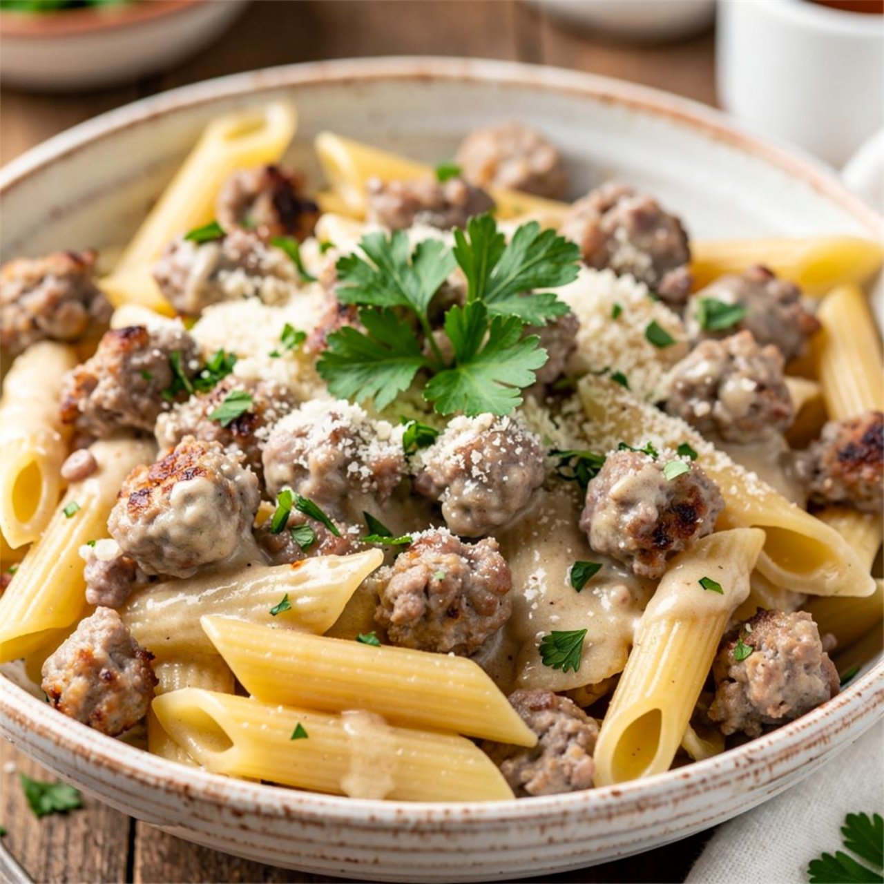 Creamy Sausage Pasta