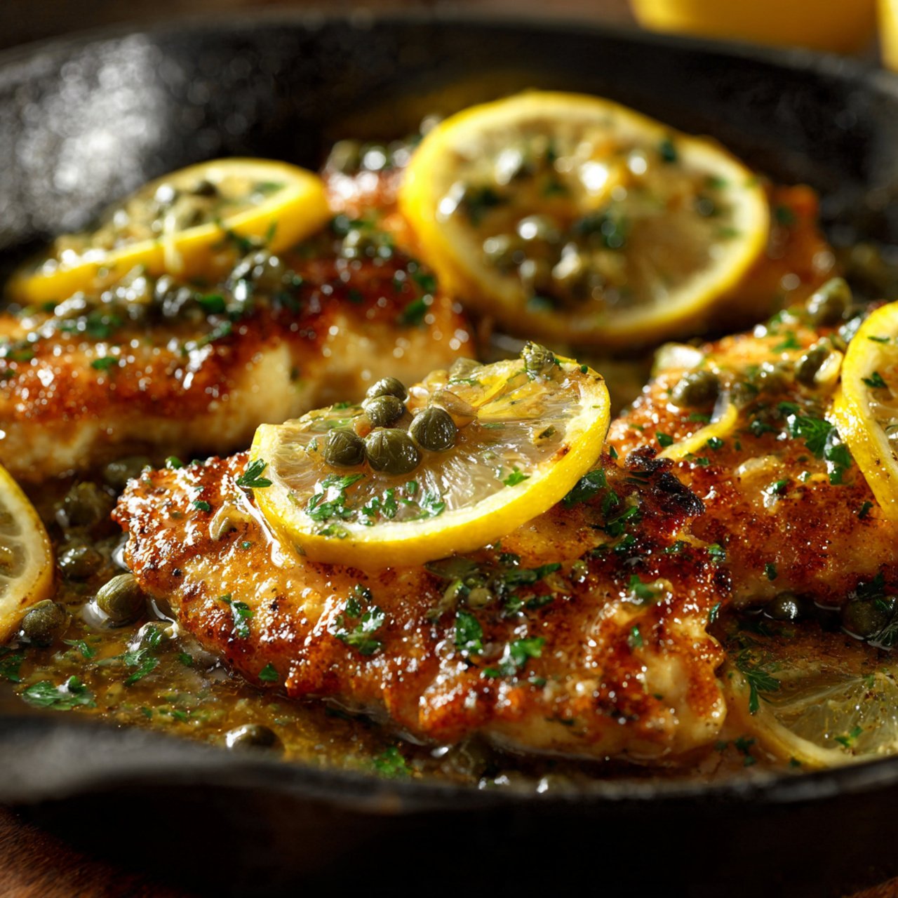 easy chicken piccata recipe with lemon butter sauce